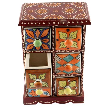Spice Box-1468 Masala Rack Container Gift Item